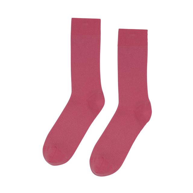 Organic Sock Raspberry Pink - marsclothing