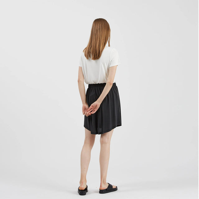 Liff Short Skirt Black - marsclothing