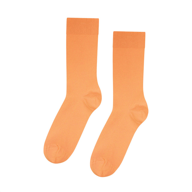 Classic Organic Sock Sandstone Orange - marsclothing