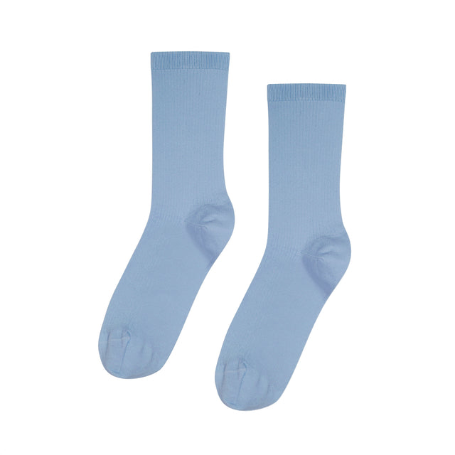 Classic Organic Sock Steel Blue - marsclothing