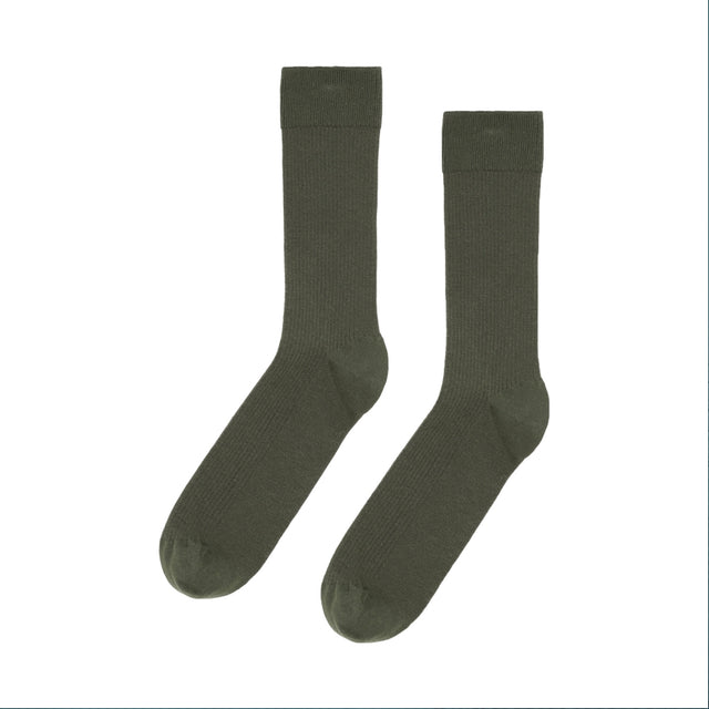 Organic Sock Dusty Olive - marsclothing