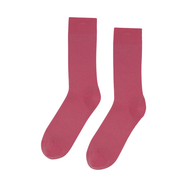 Classic Organic Sock Raspberry Pink - marsclothing