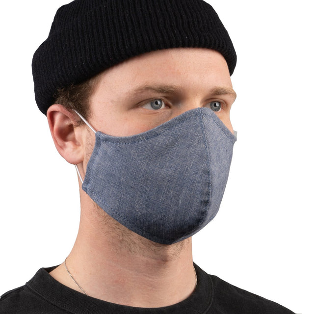 Protection Face Mask Selvedge Chambray - marsclothing